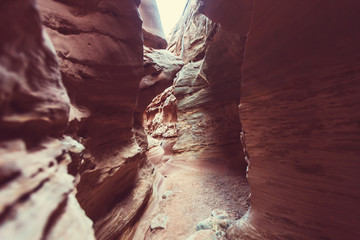 Slot canyon
