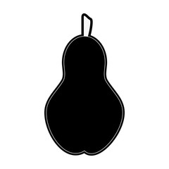 Pear delicious fruit icon vector illustration graphic design