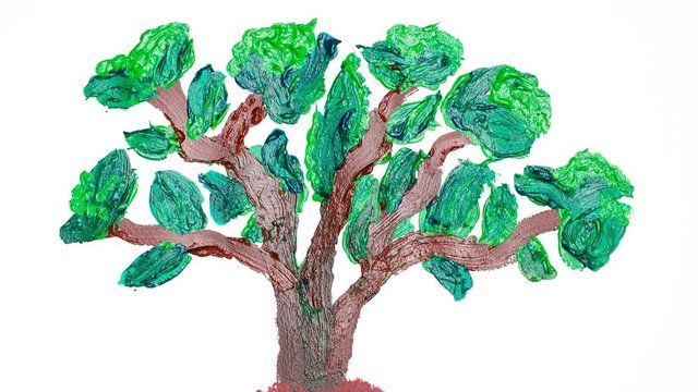 Tree Poster Color