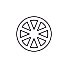 Lemon icons fruit vector design logo illustration