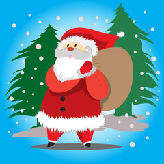 Santa design Cartoon Art 2