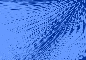 Obraz premium Blue rays abstract background