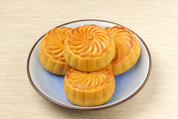 Moon cake for Chinese mid autumn festival
