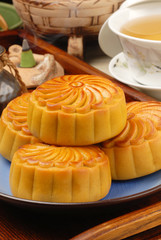 Moon cake for Chinese mid autumn festival