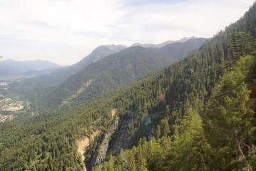 Obraz premium Berghänge