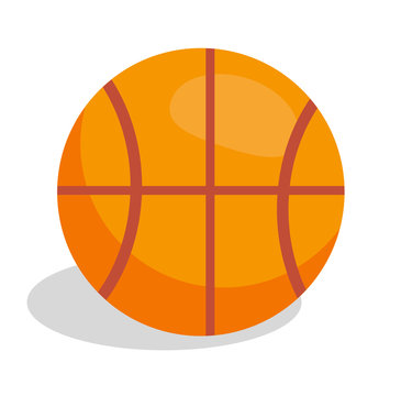 Basketball Soccer Ball Vector Illustration Isolated