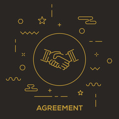 Fototapeta na wymiar Agreement Concept