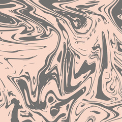 Marble Background. Futuristic Modern Suminagashi Painting Print. Beige Brown, Grey Liquid Acrylic Design. Liquid Japanese Ink Marble Background. Glamour VIP Noble Design. Faded Decoration.