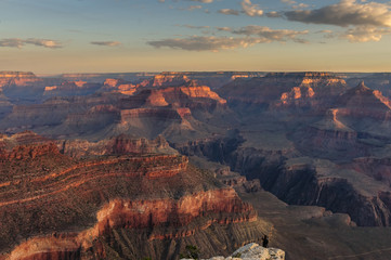 Fototapeta premium Sunrise over the Grand Canyon