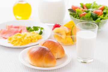 健康的な朝食