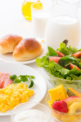 健康的な朝食