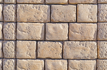 Background of stone wall texture