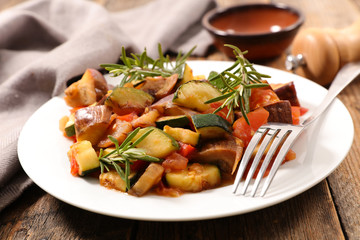 grilled vegetable and rosemary