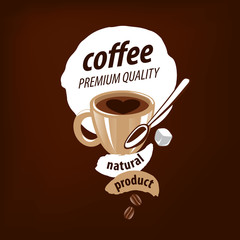 vector logo for coffee