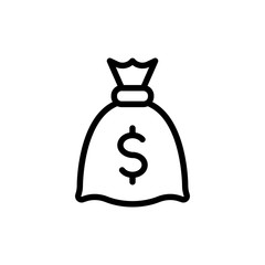 Money bag icon