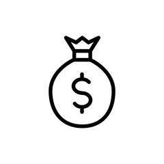Money bag icon