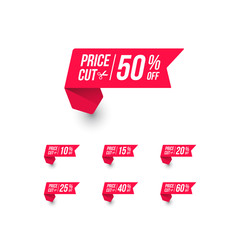 Price Cut Shopping Price Tag