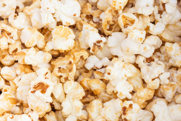 Popcorn texture background