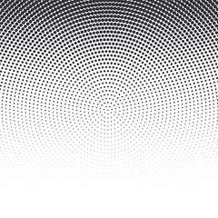 Vector pop art dotted halftone template background. Abstract pattern with dots.