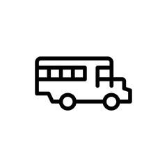 Bus flat icon