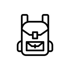 Backpack icon