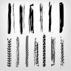Grunge Tire Element © Double Brain