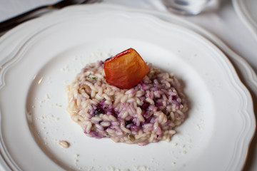 risotto ai frutti di bosco