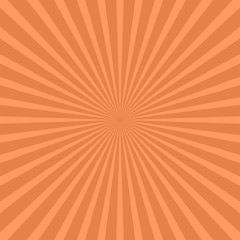 Obraz premium Abstract ray burst background - comic vector graphic with radial stripe pattern