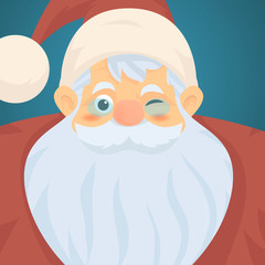 Santa Claus close up