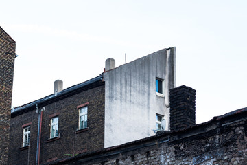 old dull buildings in europe