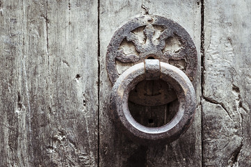 Heurtoir ancien en métal