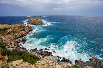 Last point of Karpaz peninsula - cape Zafer Burnu, North Cyprus