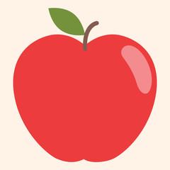 Apple Vector Illustration