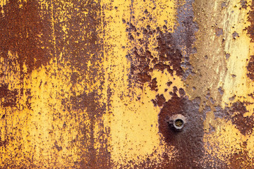 colorful rusty metallic background