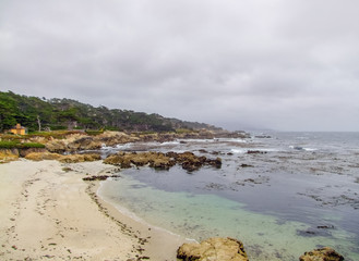 coastal scenery in California