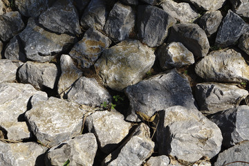 large grey gravel texture