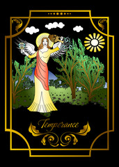 the Temperance card