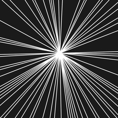 Obraz premium Abstract Rays of Light and Background