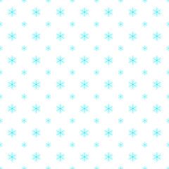 Seamless retro geometric snowfall pattern wallpaper - vector holiday decoration background design