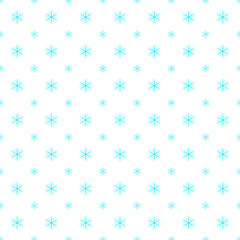 Seamless retro geometric snowfall pattern wallpaper - vector holiday decoration background design