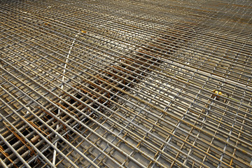 Urban construction buildings foundation