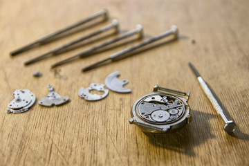 Mechanical watch repair