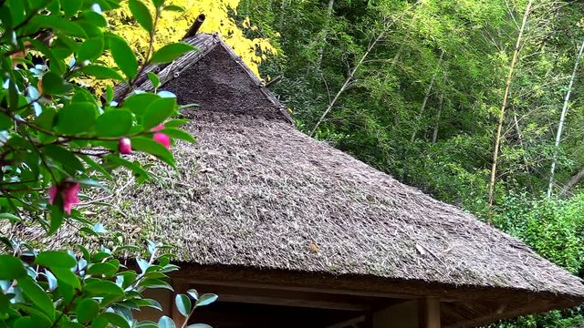 藁ぶき屋根