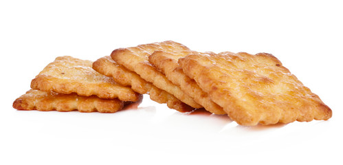 Biscuit isolated on a white background.