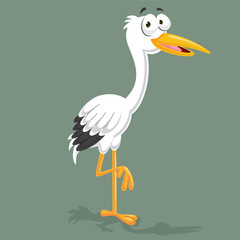 Stork Vector Illustration
