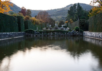 villa colli euganei autunno