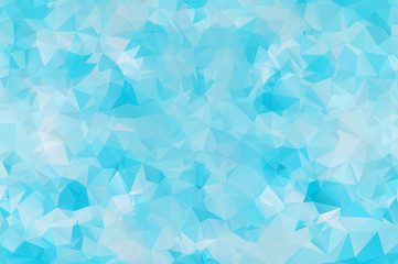 Fototapeta premium Polygonal colorful pattern of triangles. Geometric gradient background. Triangular design for web, business template, brochure, card, poster, banner design.