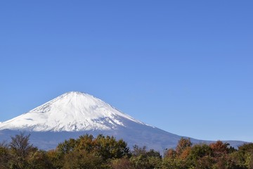Mt.Fuji which is seen from Gotemba City