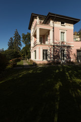 Exterior of ancient villa