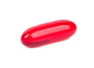 Red pill capsule